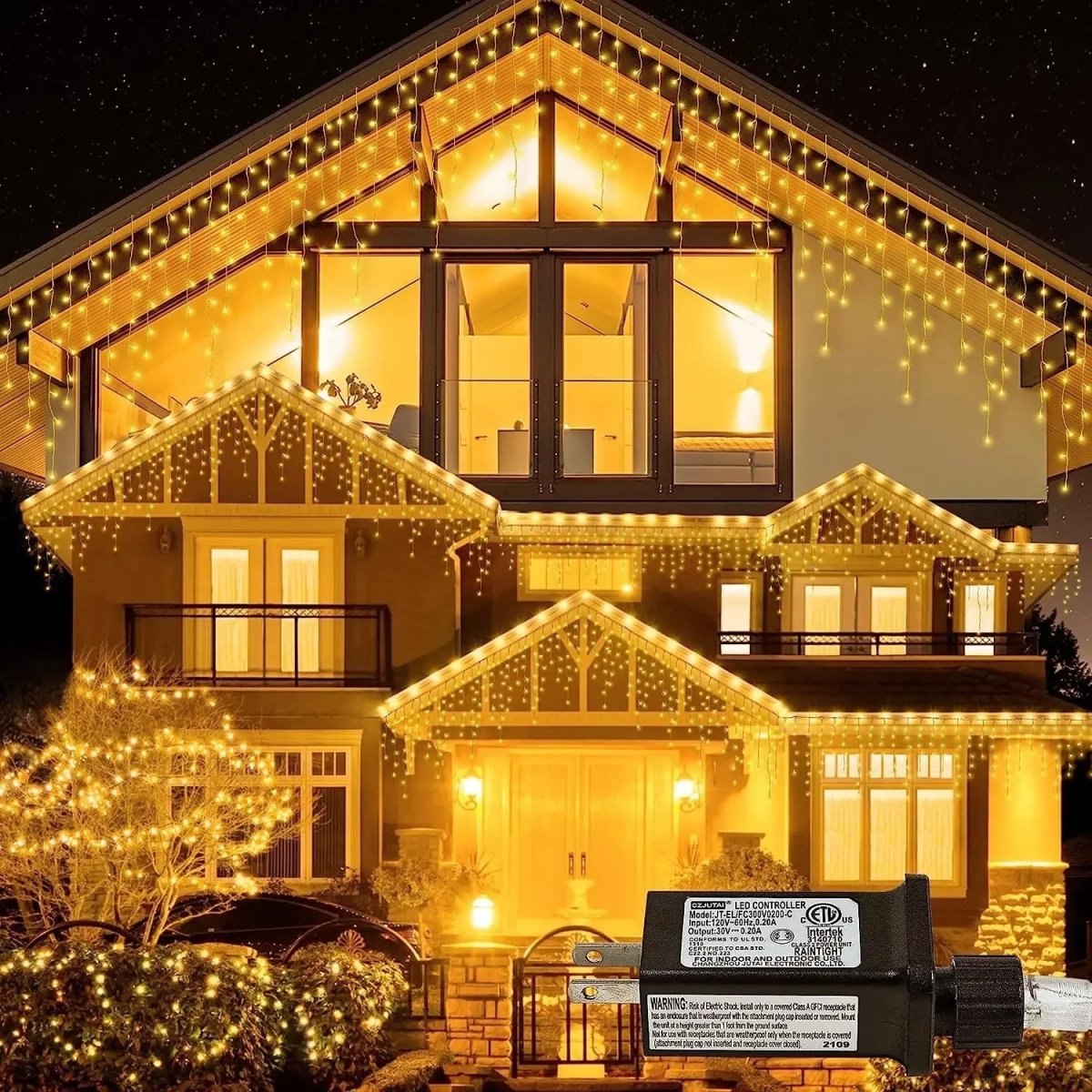 LED Curtain String Lights