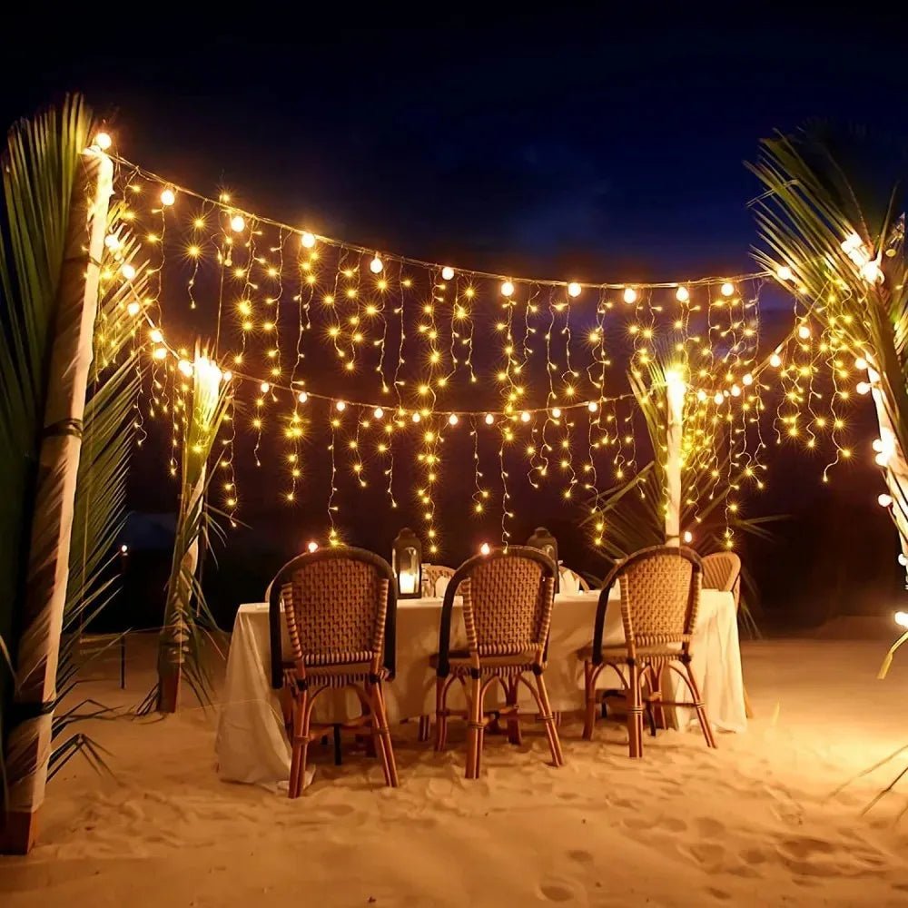 LED Curtain String Lights