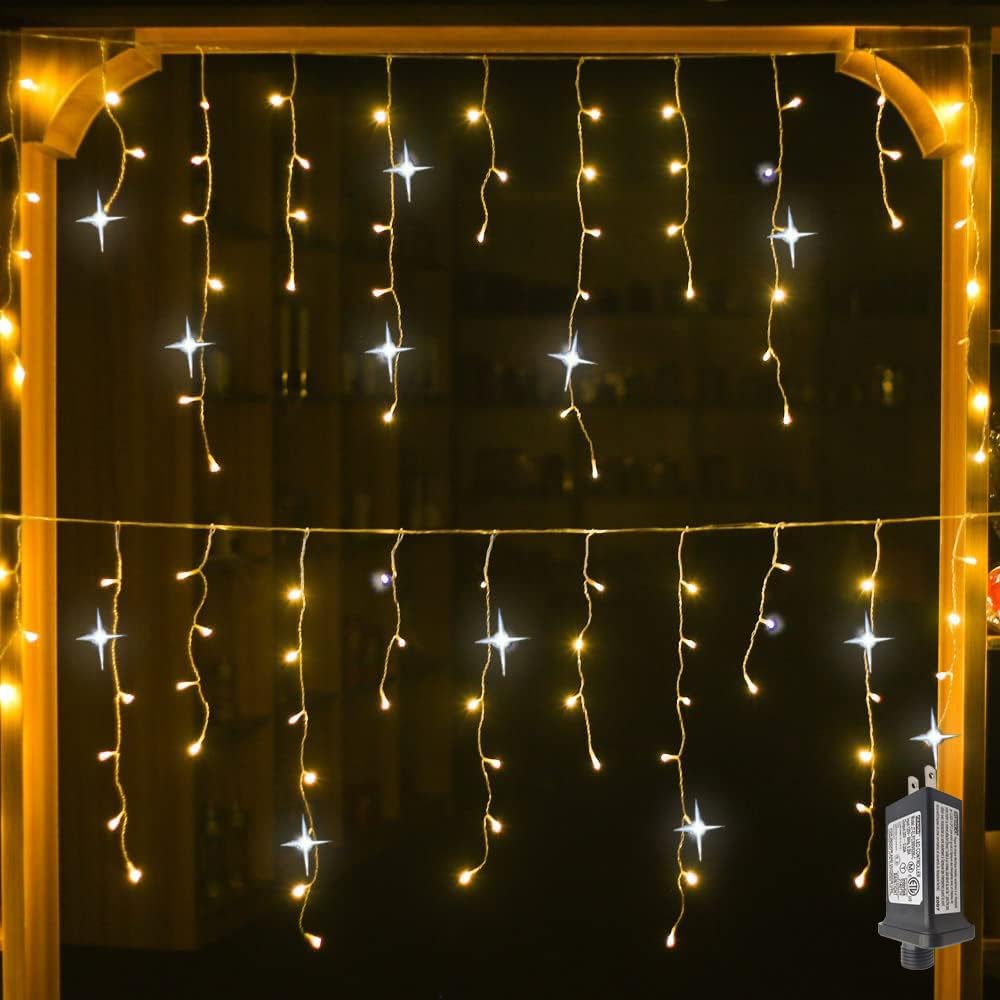LED Curtain String Lights
