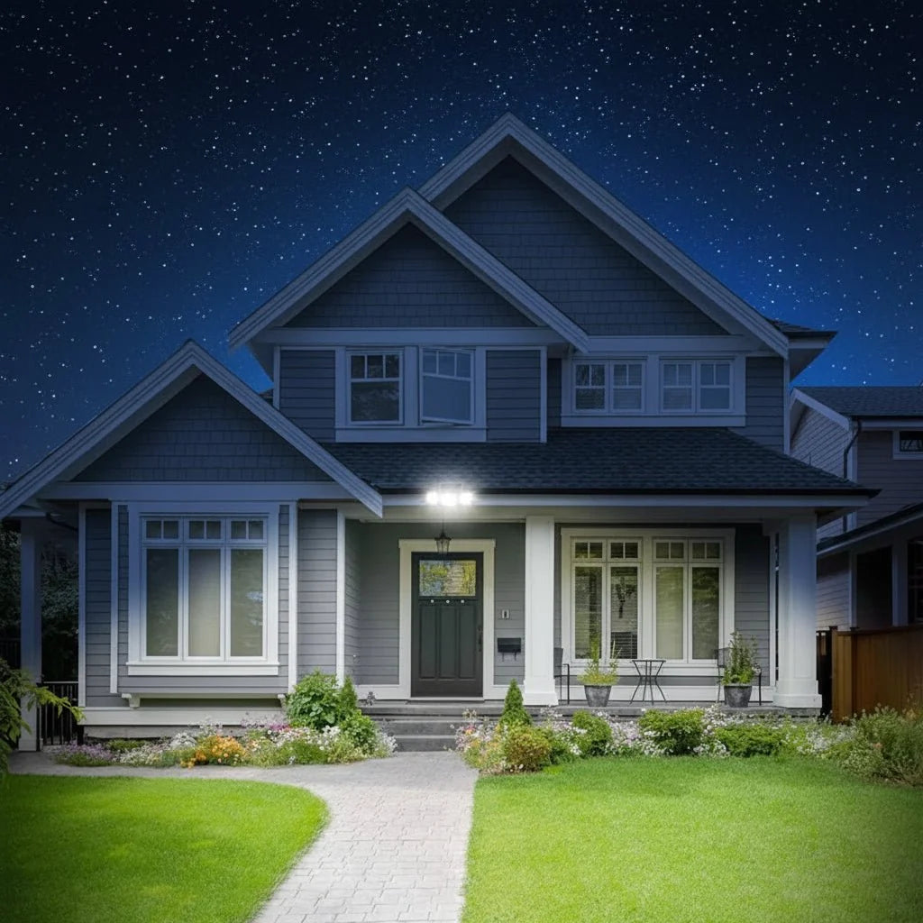 Outdoor Solar Motion Sensor Security Light