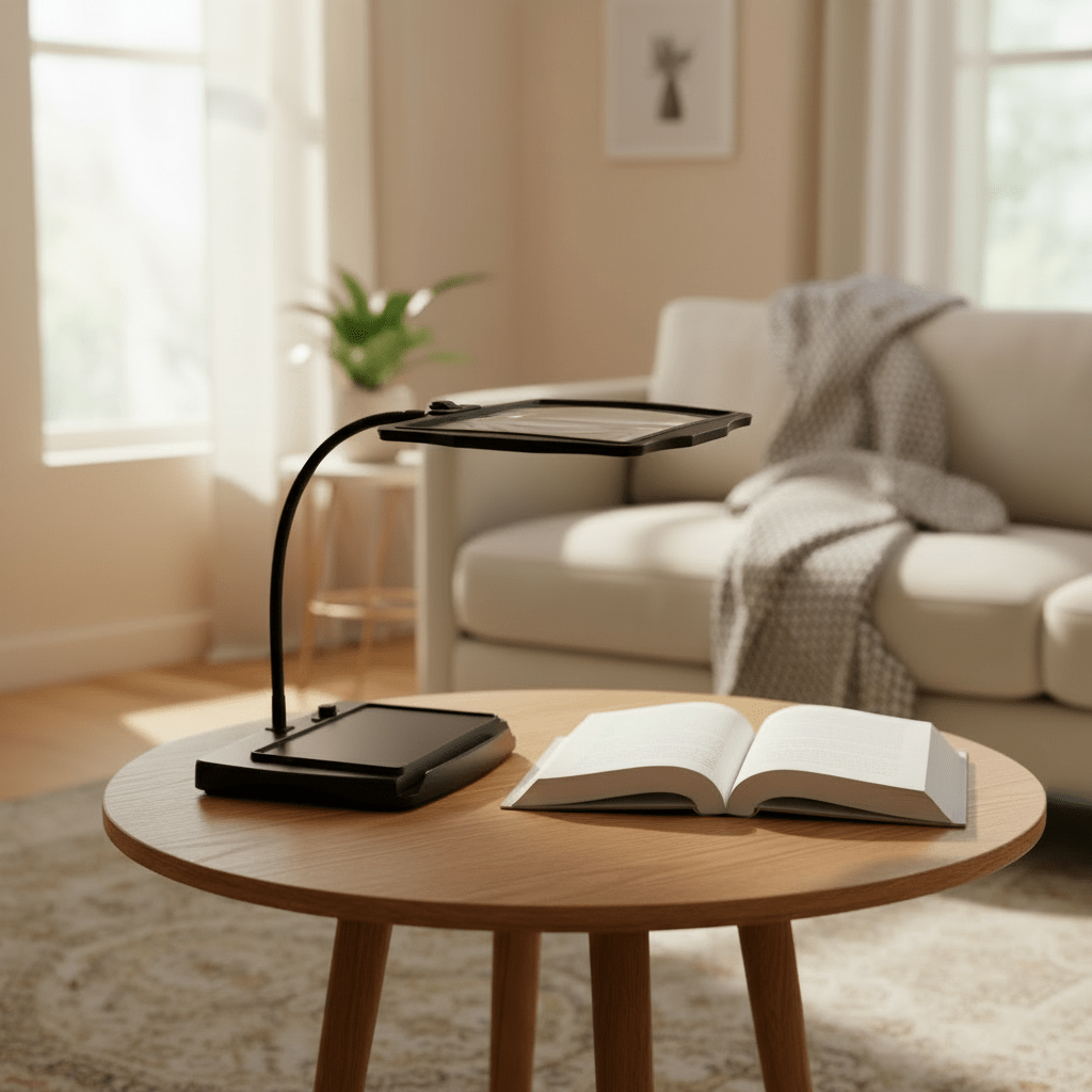 Modern LED Table Lamp with Adjustable Neck