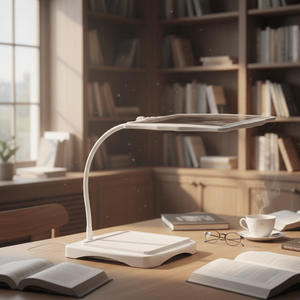 Modern LED Table Lamp with Adjustable Neck
