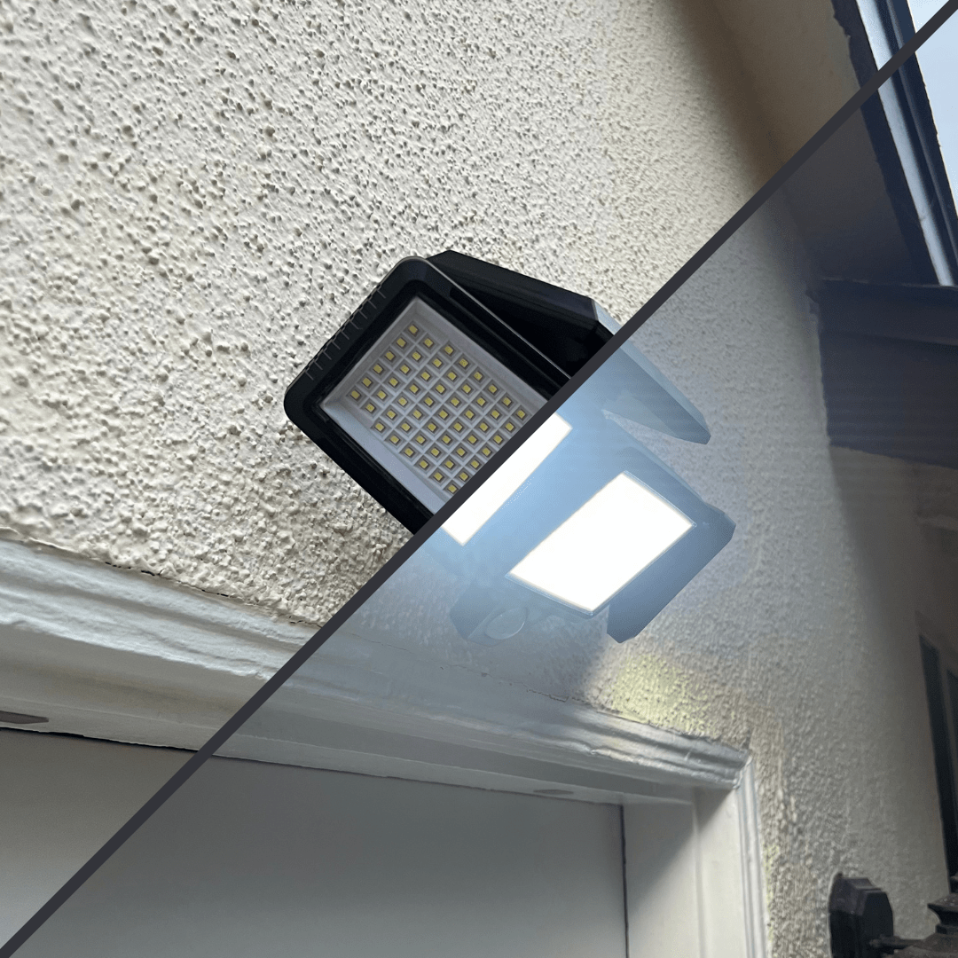 Outdoor Solar Motion Sensor Security Light