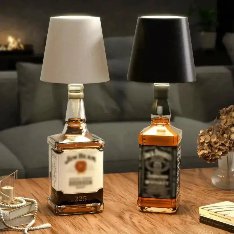 Modern Bottle Base Table Lamp