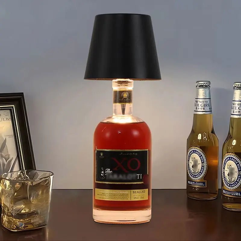 Modern Bottle Base Table Lamp