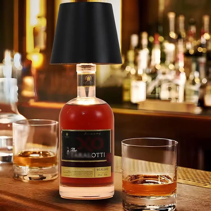 Modern Bottle Base Table Lamp