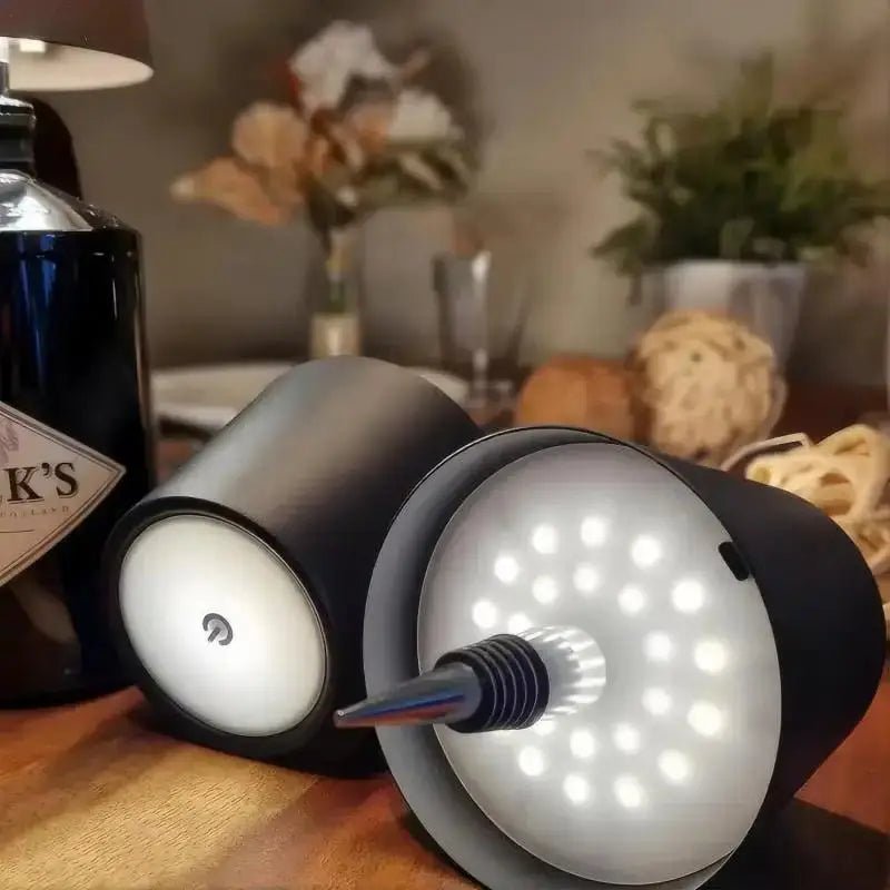 Modern Bottle Base Table Lamp