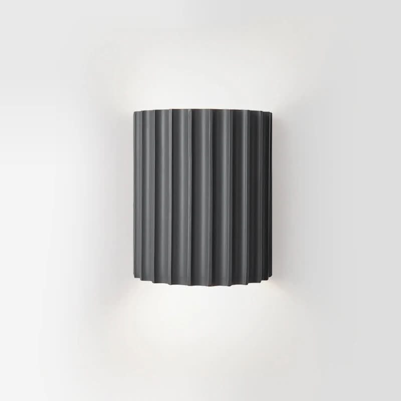 Modern Ribbed Up & Down Wall Light