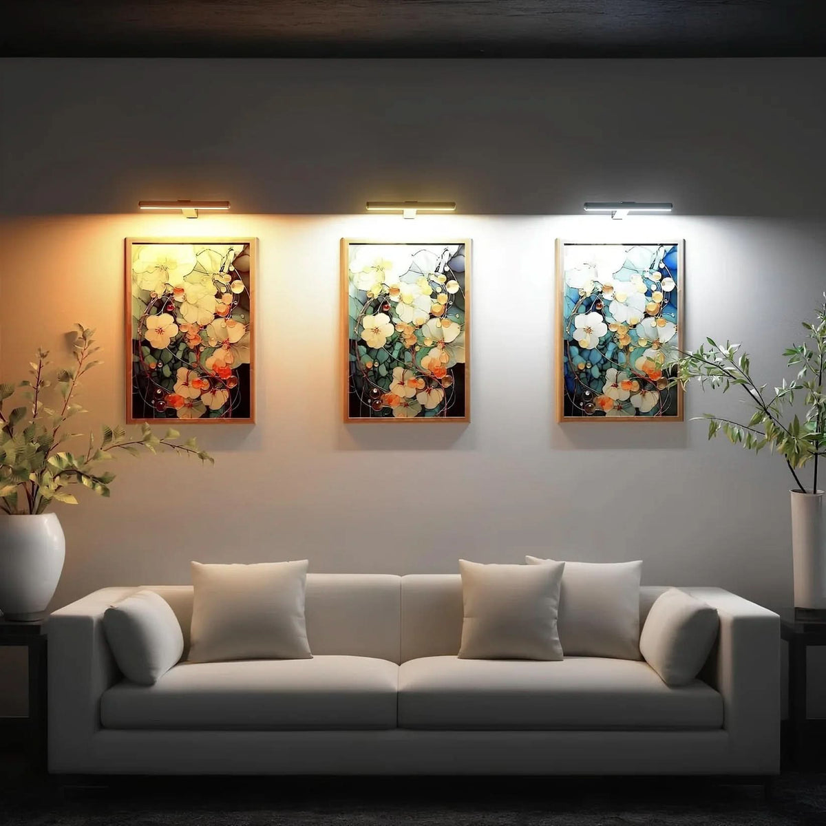 Rotatable Wireless LED Wall Light